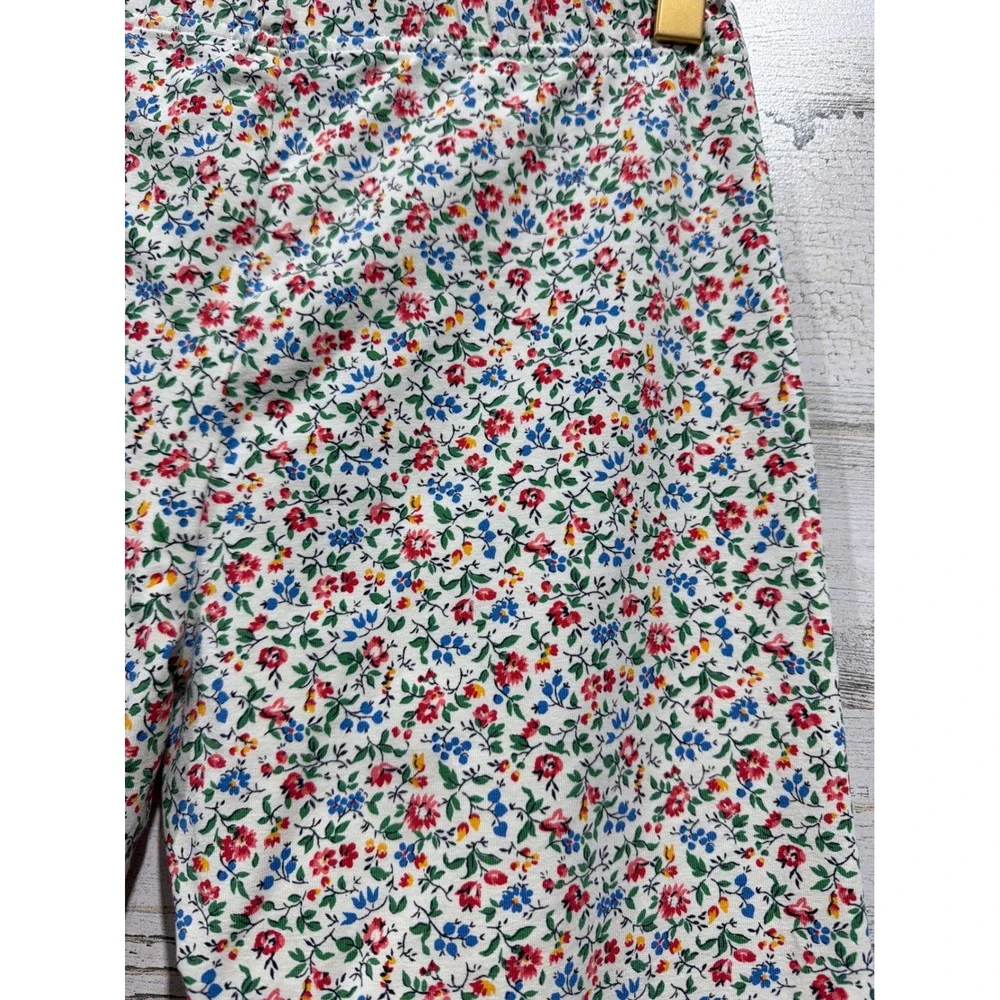Polo Ralph Lauren Leggings Girls XL 16 Multicolor Floral Cottagecore EUC